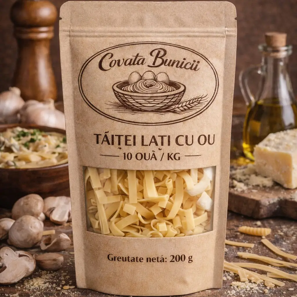 Paste late (tăiței lați)